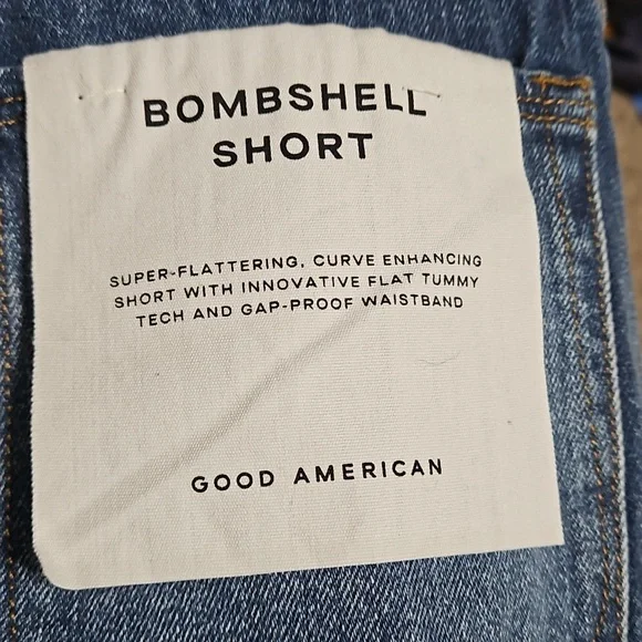 NWT Good American Denim Shorts - Picture 10 of 12